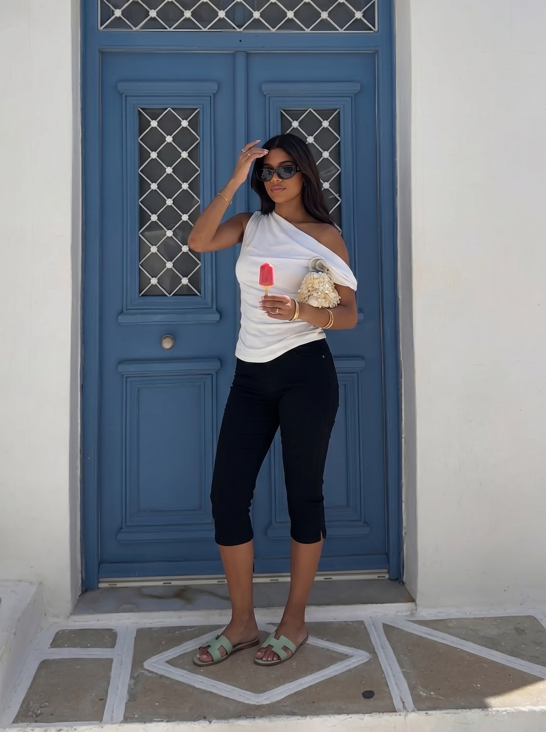 Pantaloni Capri