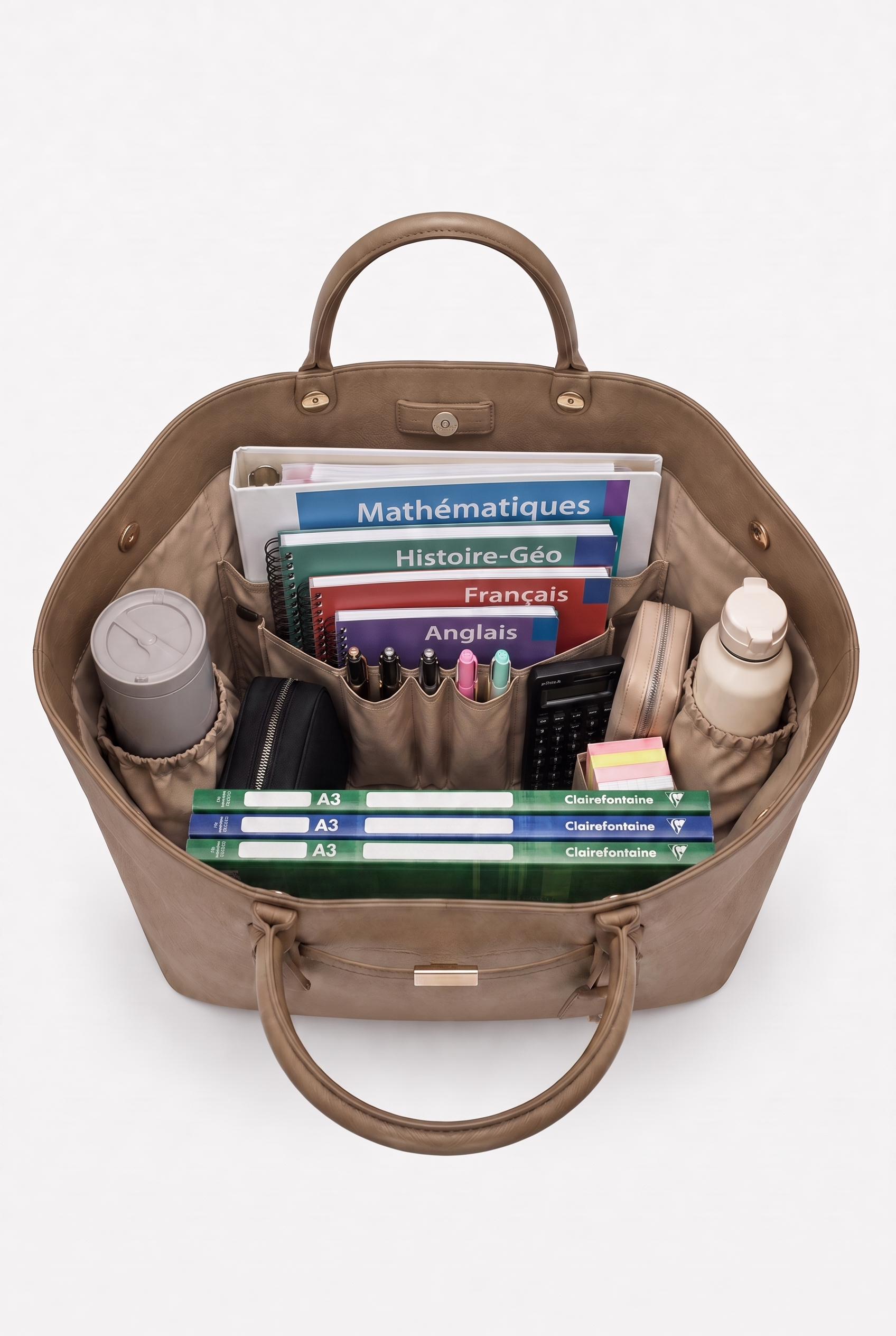 Borsa a tracolla grande capacità